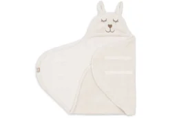 Jollein Omlottåkpåse Bunny Cloudy Rib Oatmeal