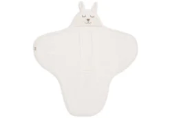 Jollein Omlottåkpåse Bunny Cloudy Rib Oatmeal