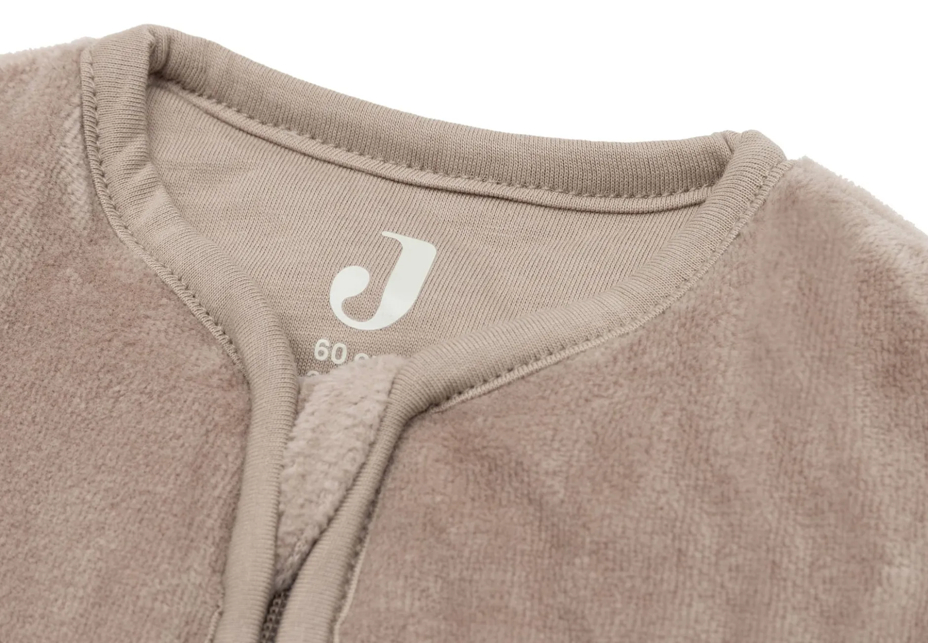 Jollein Sovpåse Avtagbar Ärm Round Nyfödd 60 cm Velvet Milky Coffee