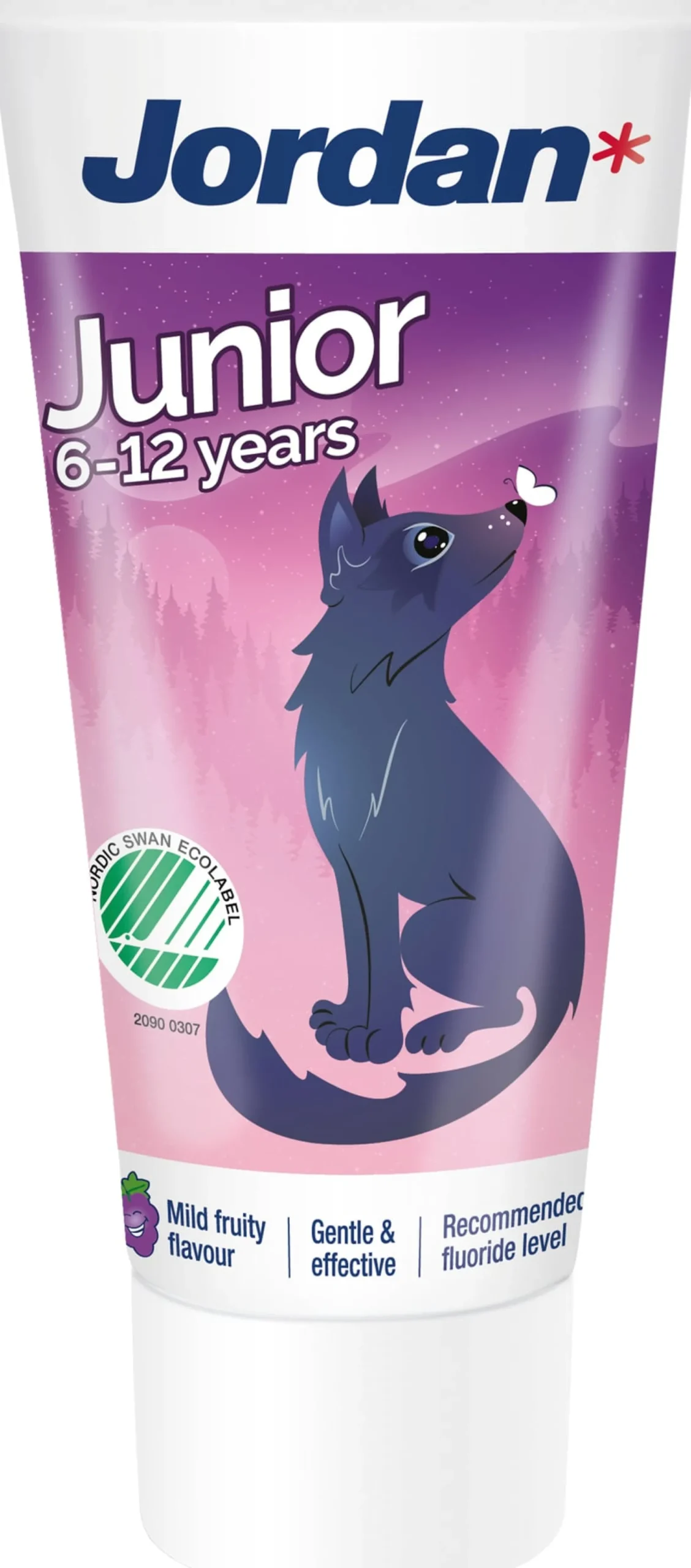 Jordan Junior tandkräm 6-12 år 50 ml - Blandade färger