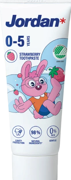 Jordan Kids tandkräm 0-5 år 50 ml