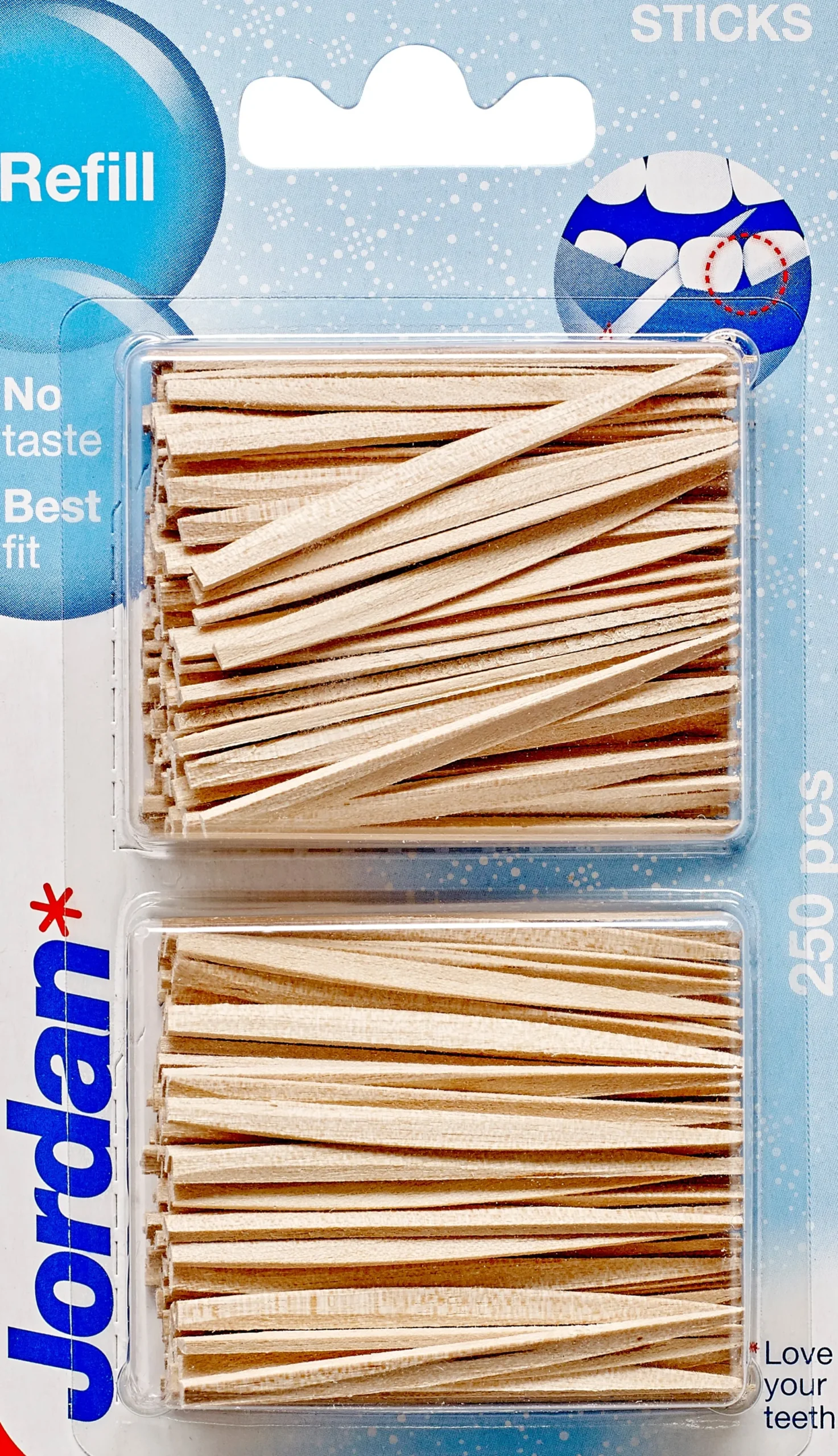 Jordan Tandstickor refill 250 st