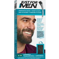 Just For Men Mustasch- och Skäggfärg Mörkbrun
