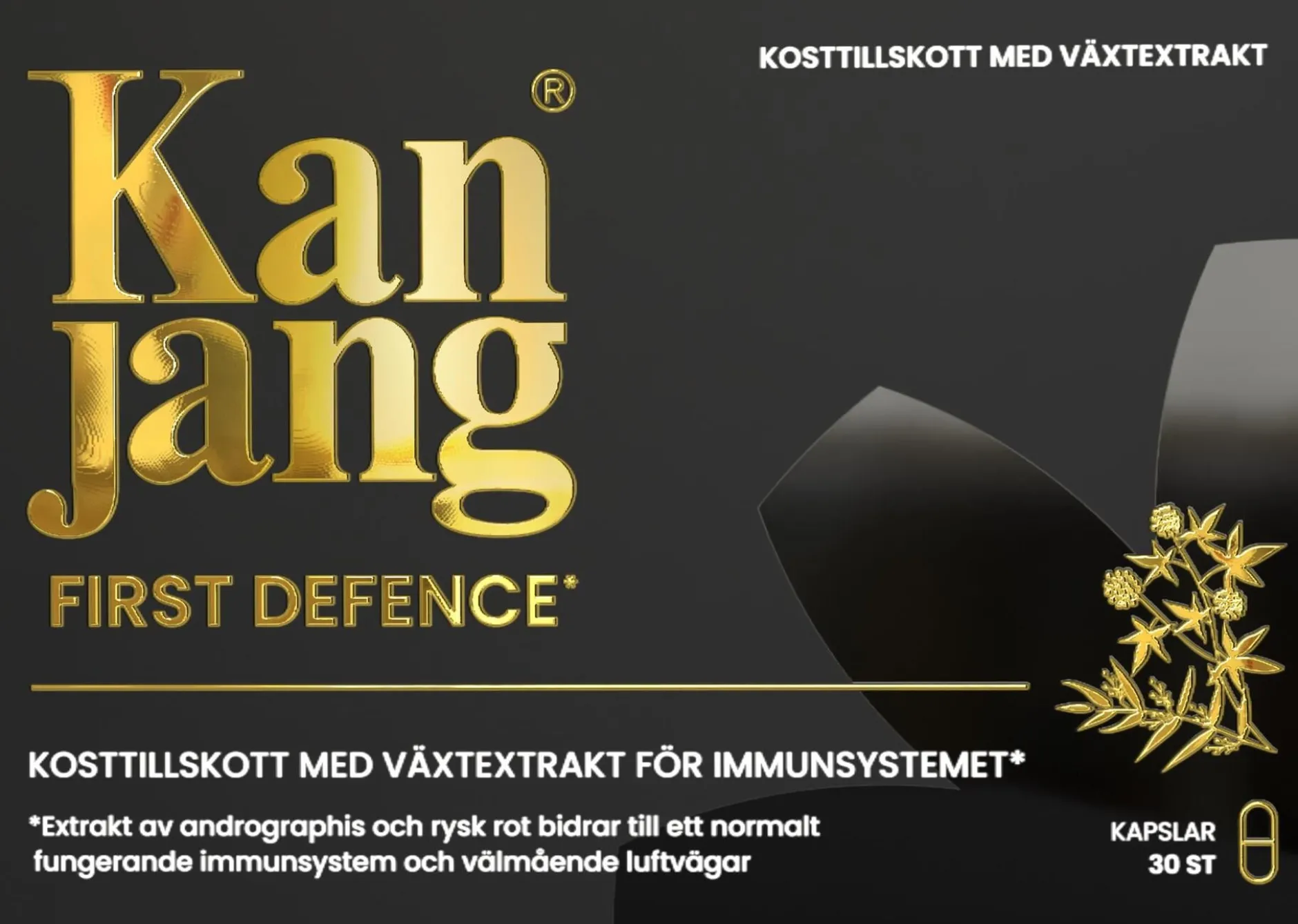 Kan Jang First Defense Växtbaserat Kosttillskott för Immunsystemet kapslar 30 st