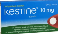 Kestine frystorkad tablett 10 mg 10 st
