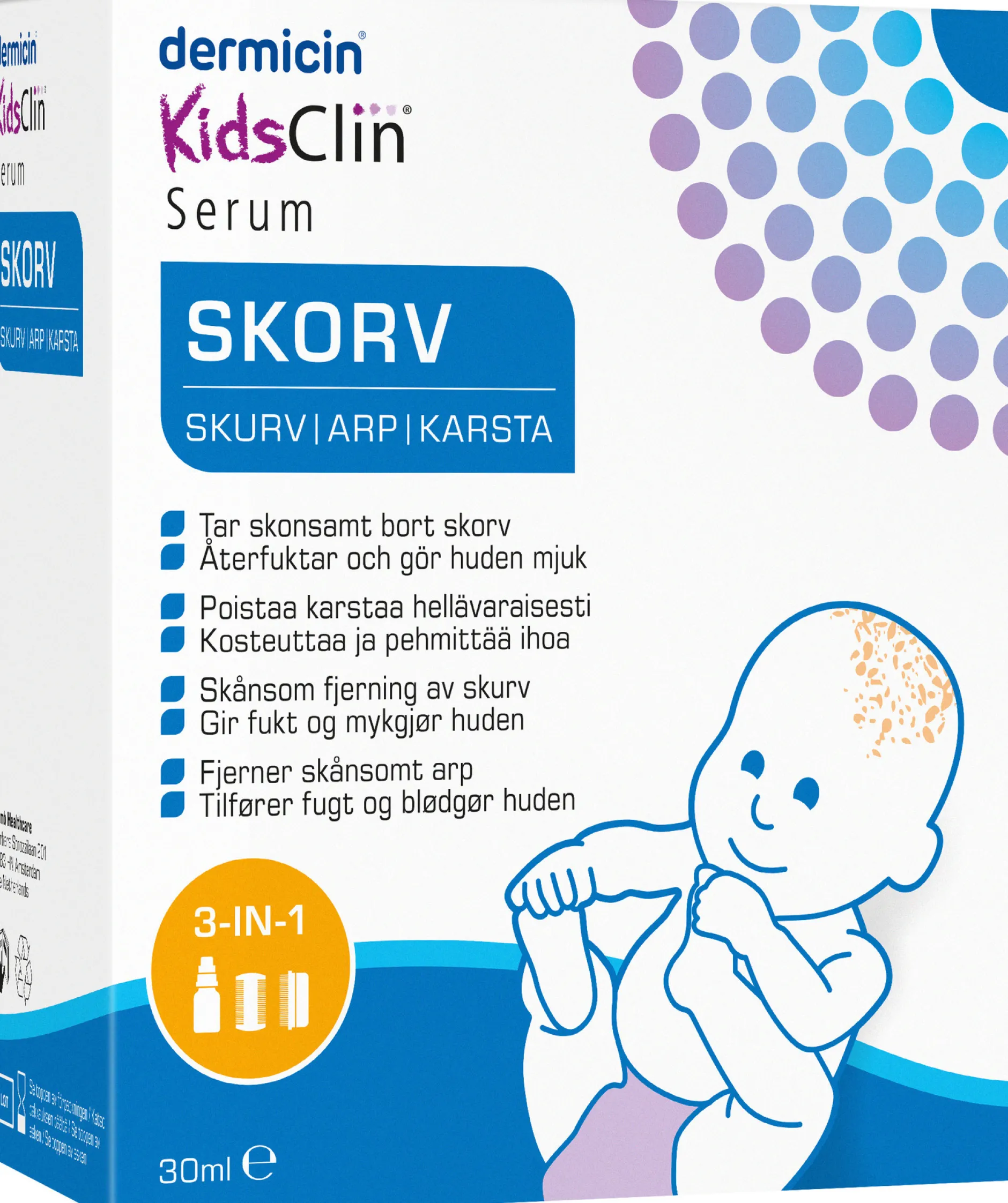 KidsClin Skorv Serum Kit 30 ml
