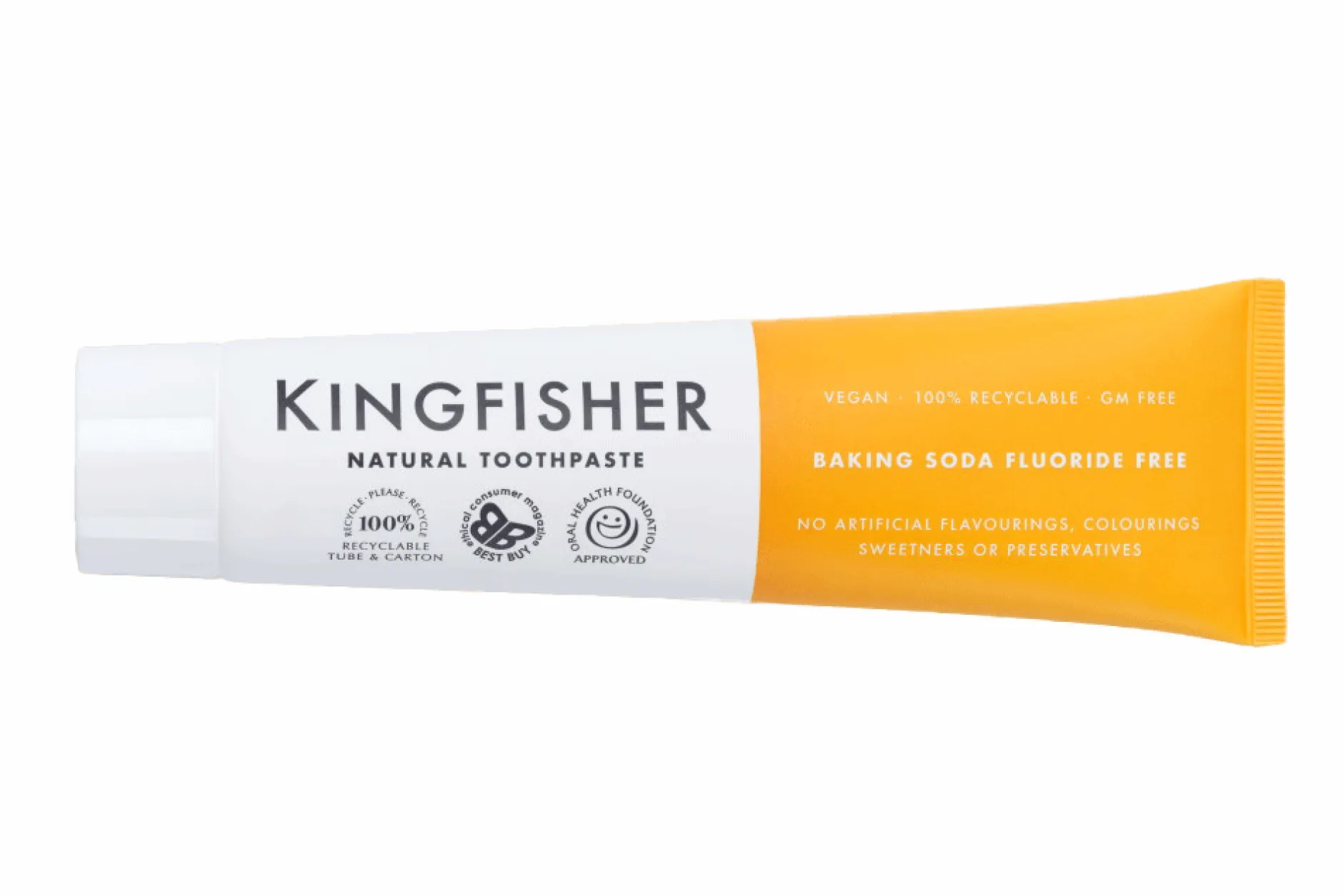 Kingfisher Baking Soda Tandkräm Utan Fluor 100 ml