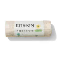 Kit & Kin Biologiskt Nedbrytbara Blöjpåsar 60 st