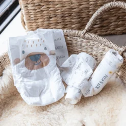 Kit & Kin Hypoallergena Blöjor Stl 3: 6-10 kg 32 st