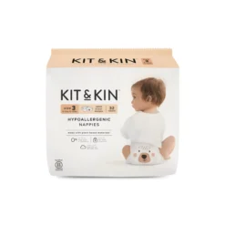 Kit & Kin Hypoallergena Blöjor Stl 3: 6-10 kg 32 st