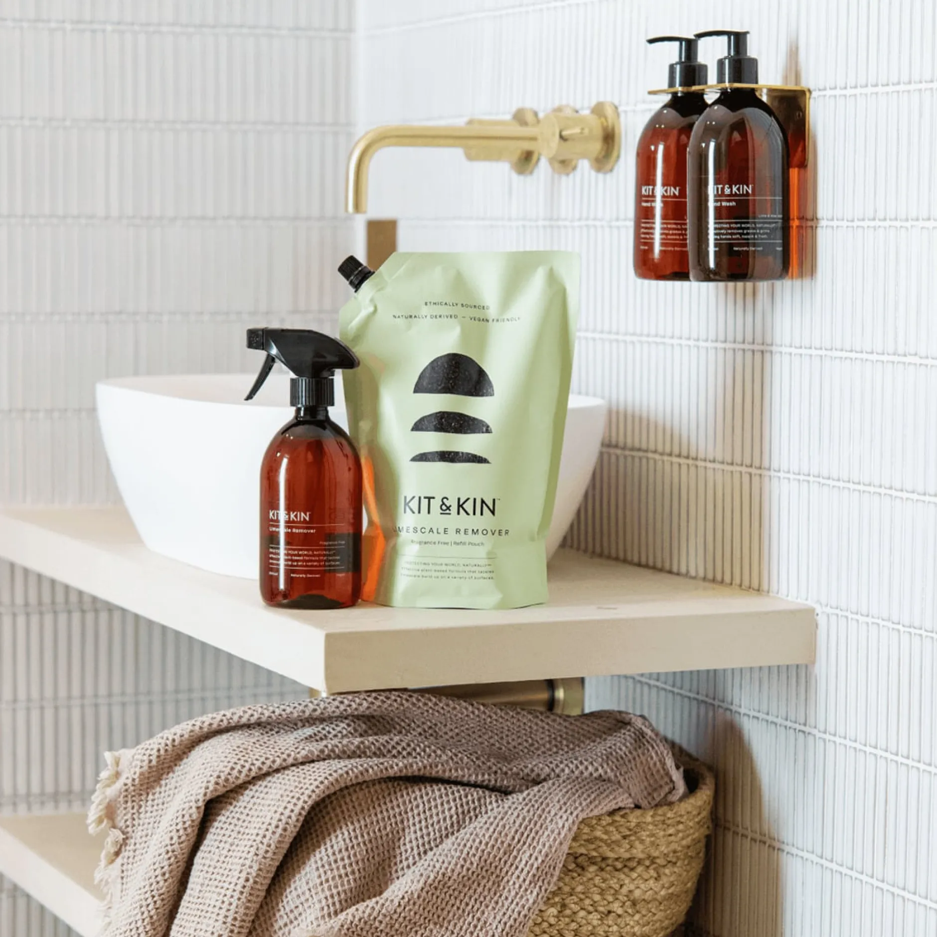 Kit & Kin Kalkborttagning Refill 1 liter