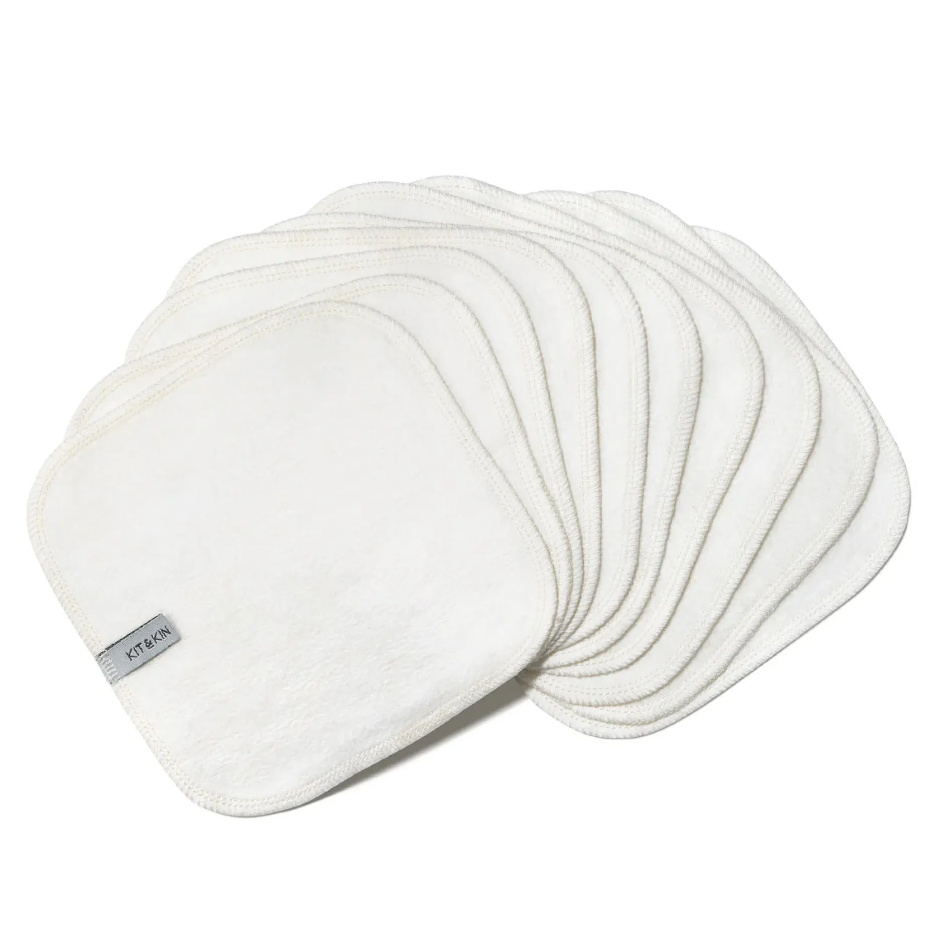 Kit & Kin Återanvändbara Babyservetter 10 st