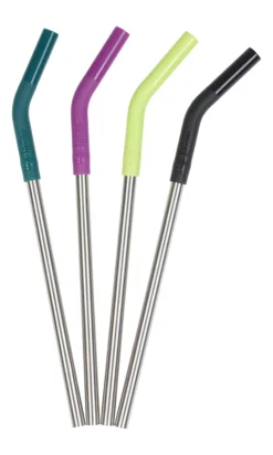 Klean Kanteen Straw 8mm Multi Color 4-pack