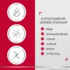 Kombinationsförpackning Vaginaltabletter 200 mg 3 st +20 g Kräm 10 mg/g