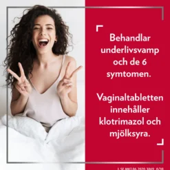 Kombinationsförpackning Vaginaltablett 500 mg 1 st + 20 g Kräm10 mg/g