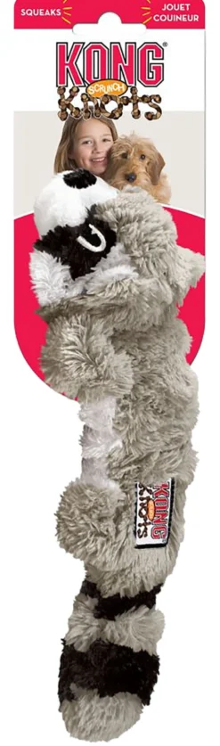 KONG Scrunch Knots Raccoon M/L 37x7x5 cm
