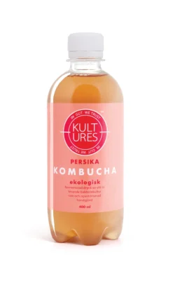 Kultures Kombucha Persika 400 ml