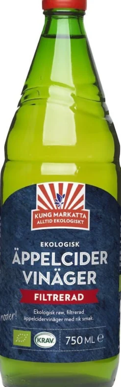 Kung Markatta Äppelcidervinäger Filtrerad 750 ml