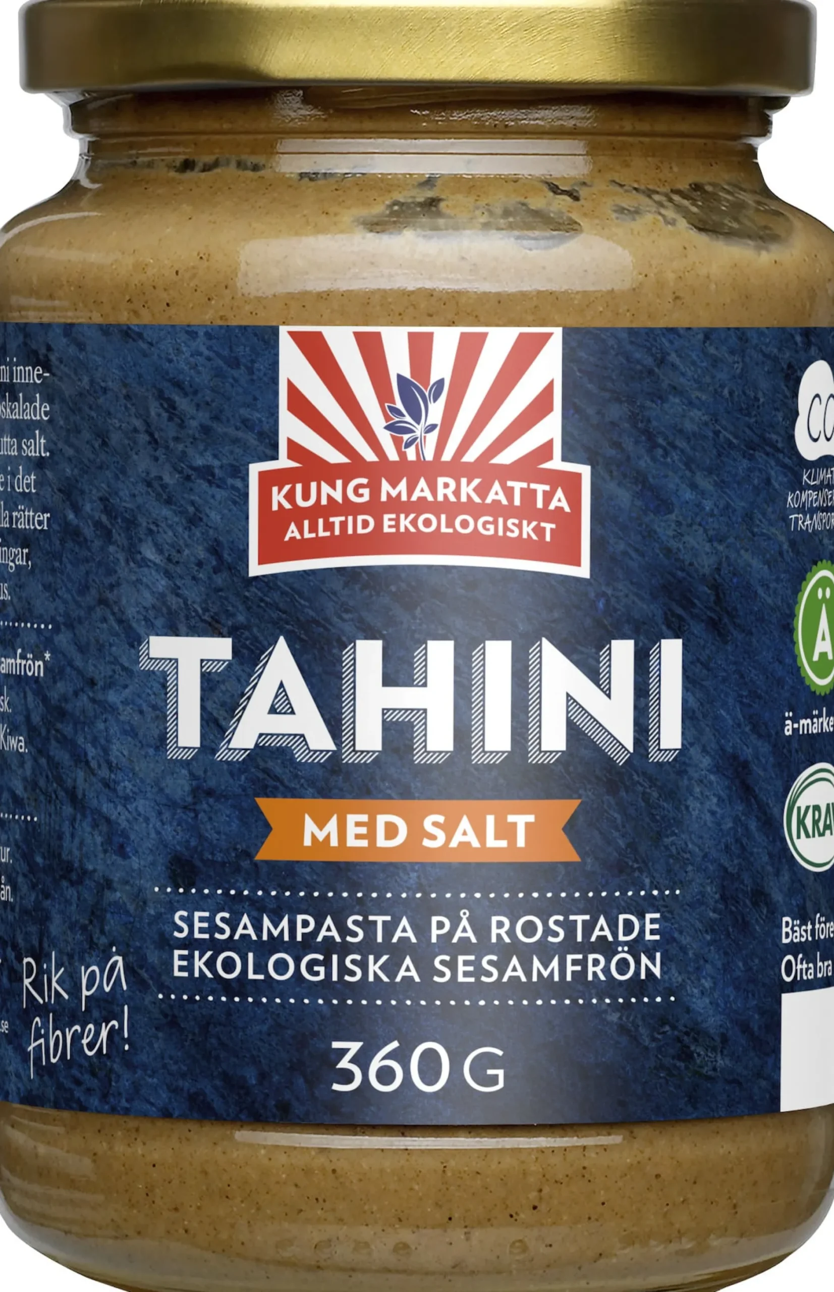 Kung Markatta Tahini med salt 360g