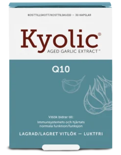 KyolicAged Garlic Extract + Q10 30 kapslar