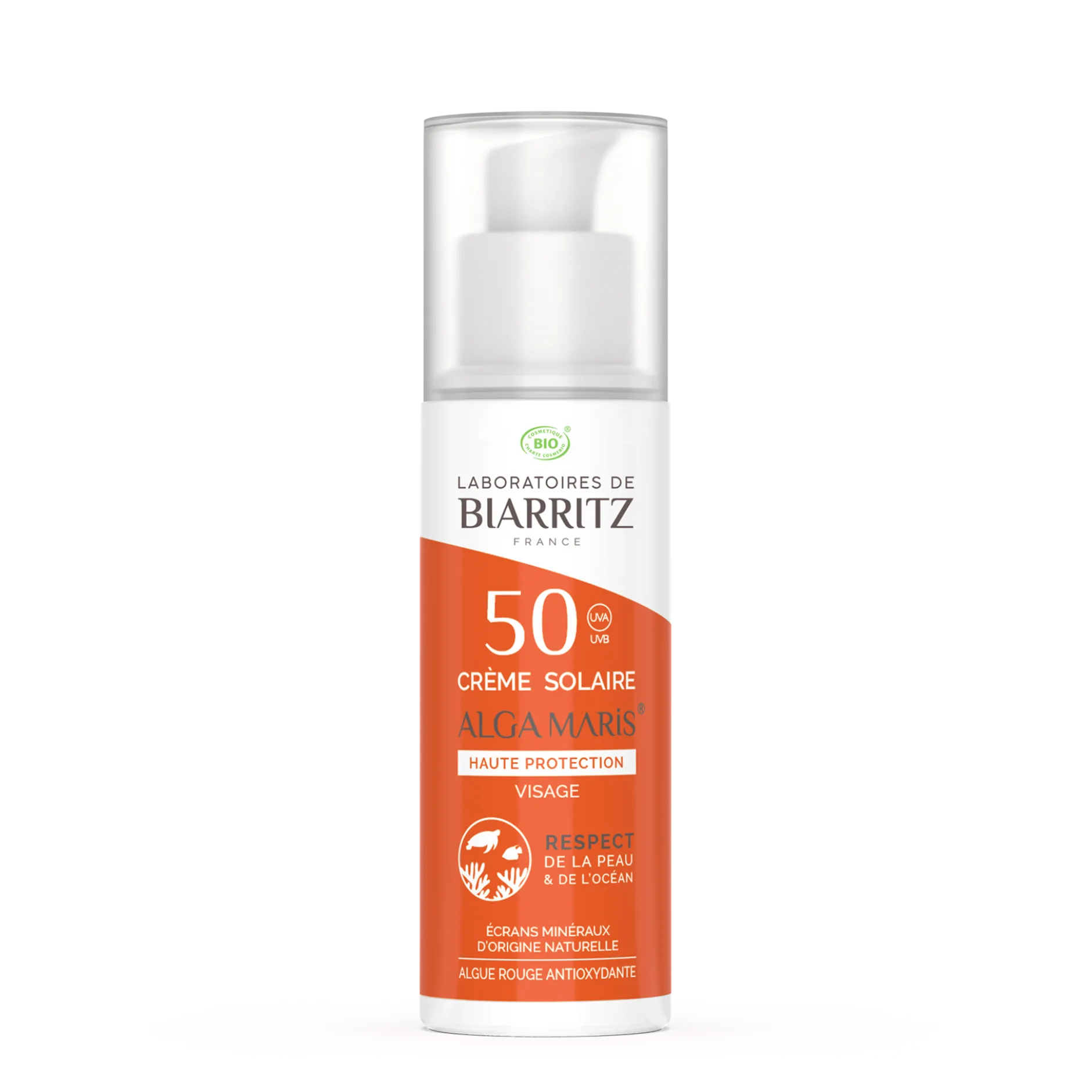 Laboratoires de Biarritz Face Sunscreen SPF50 50 ml