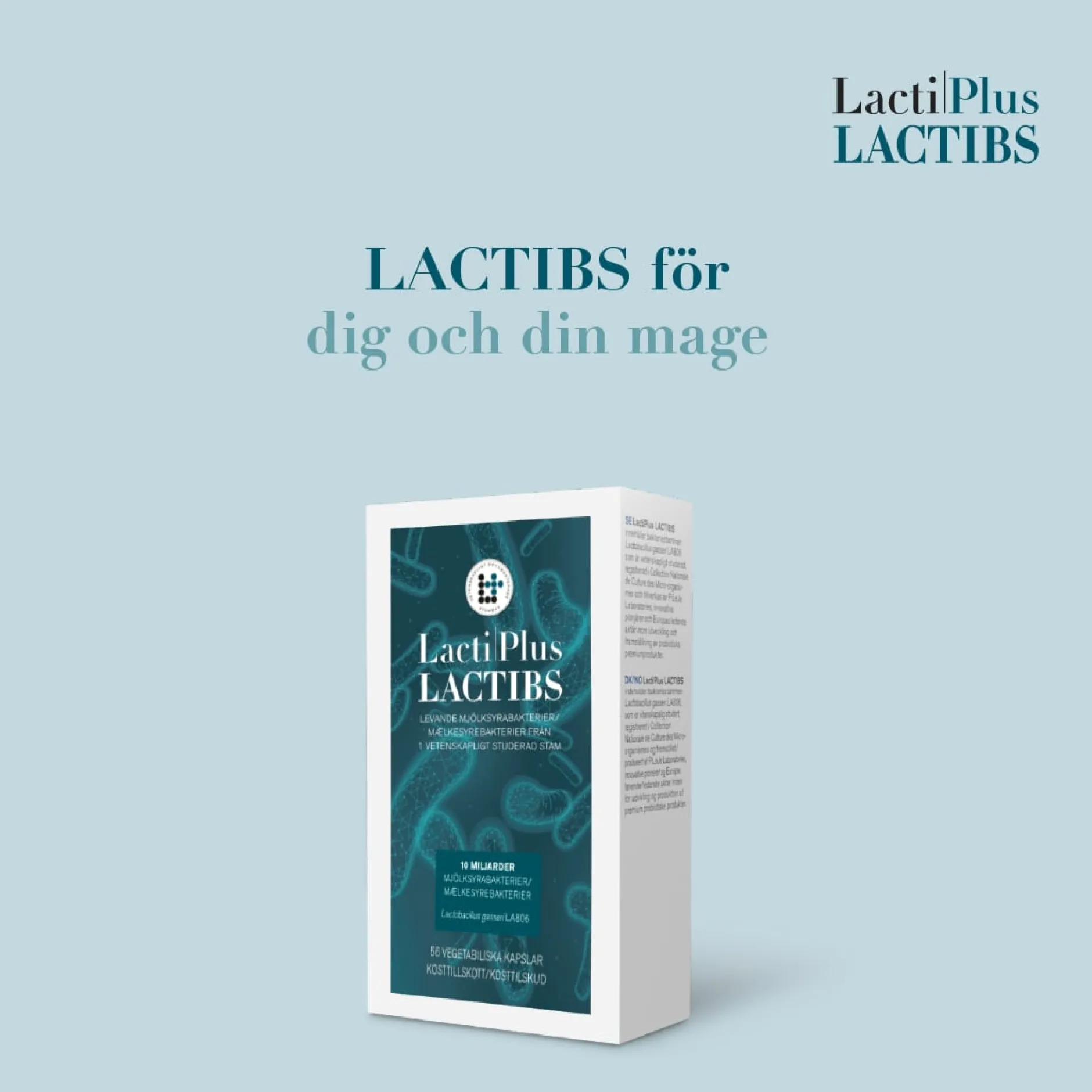 LactiPlus Lactibs 56 kapslar
