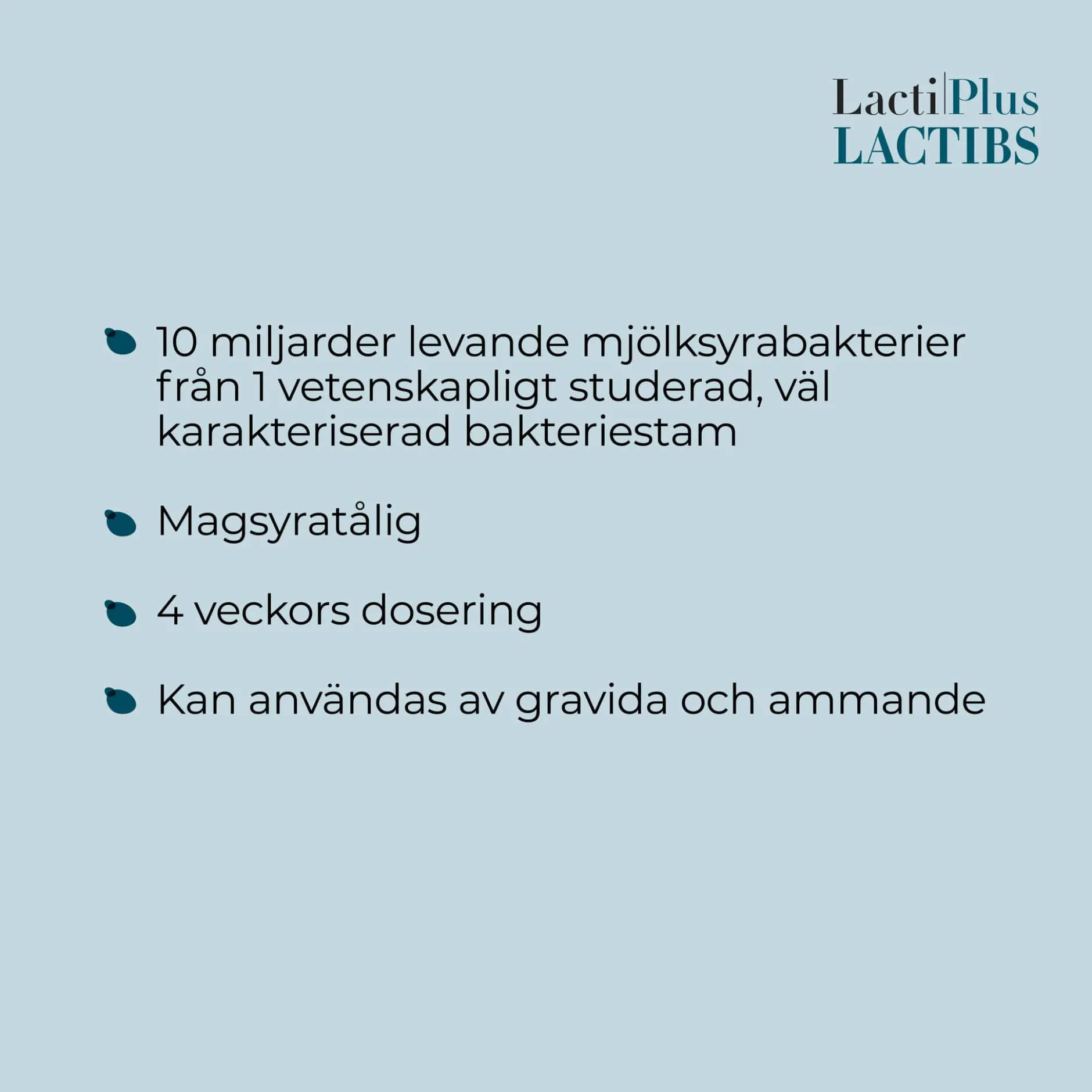LactiPlus Lactibs 56 kapslar