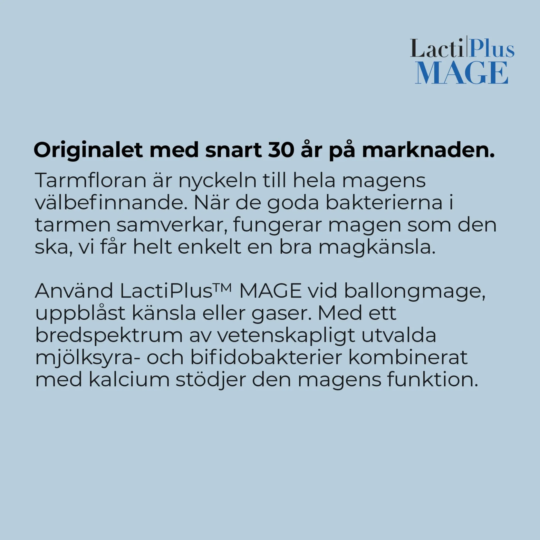 LactiPlus Mage 60 kapslar