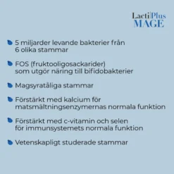 LactiPlus Mage 120 kapslar
