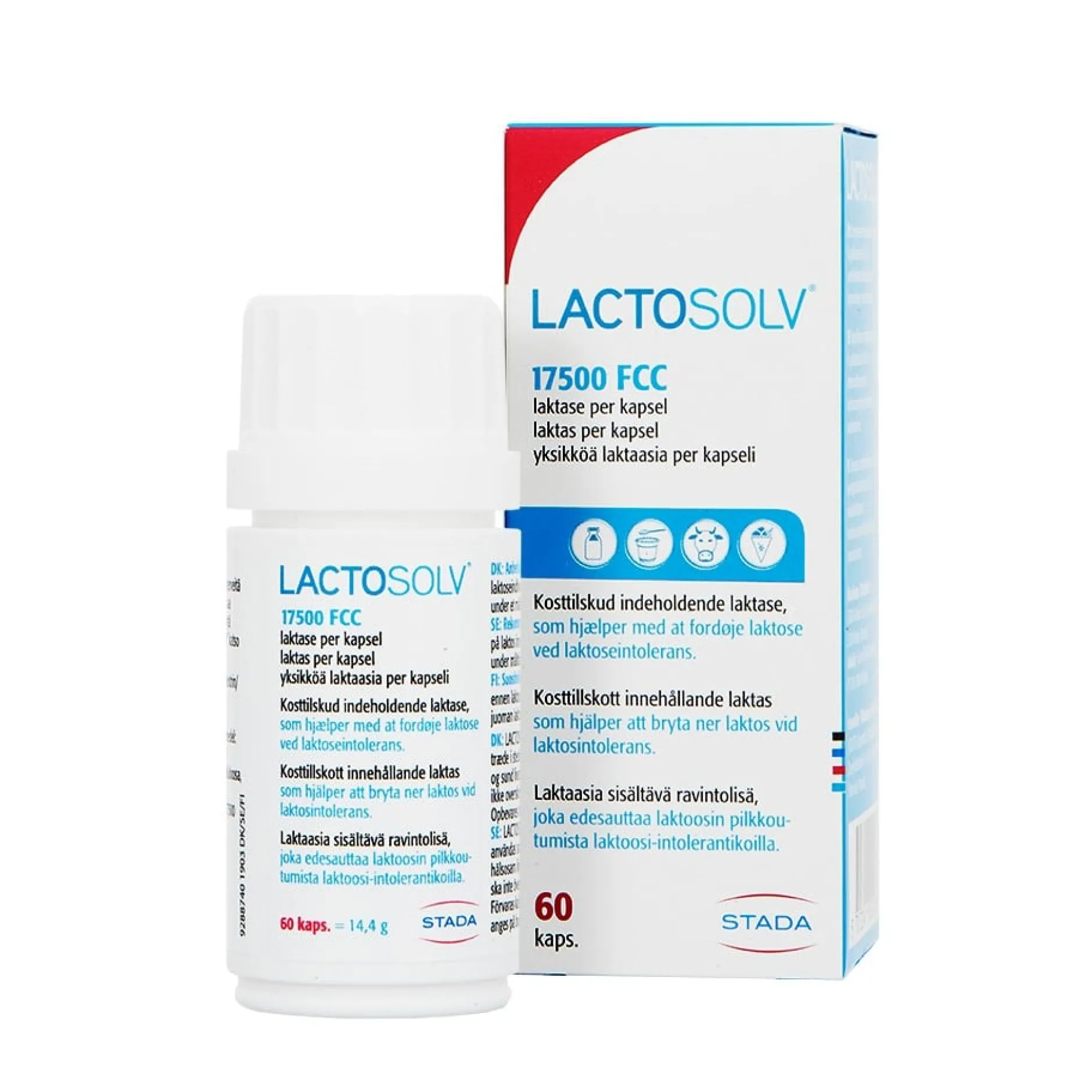 Lactosolv 60 kapslar