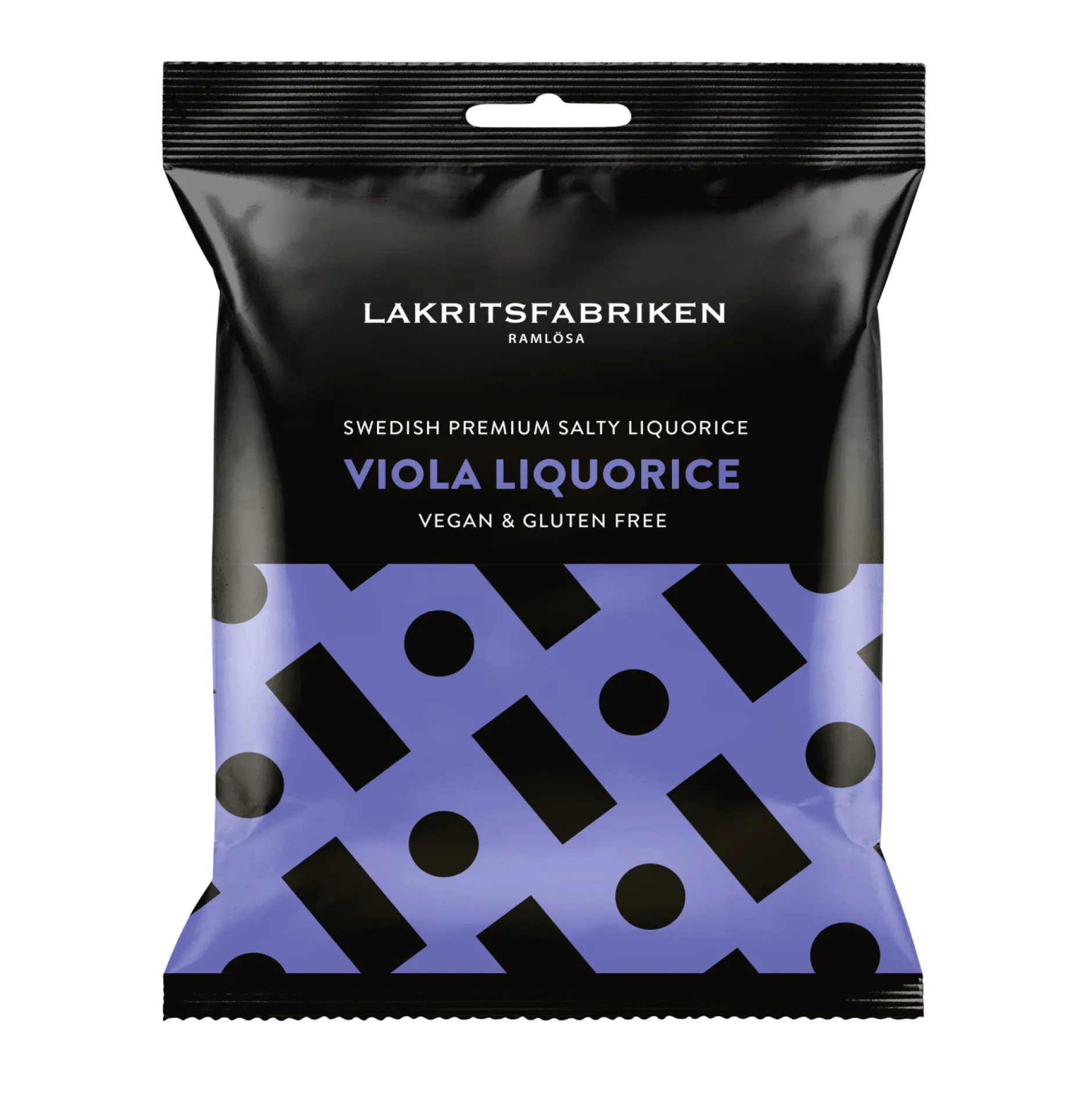 Lakritsfabriken Premium White Salty Viola Liquorice 100 g