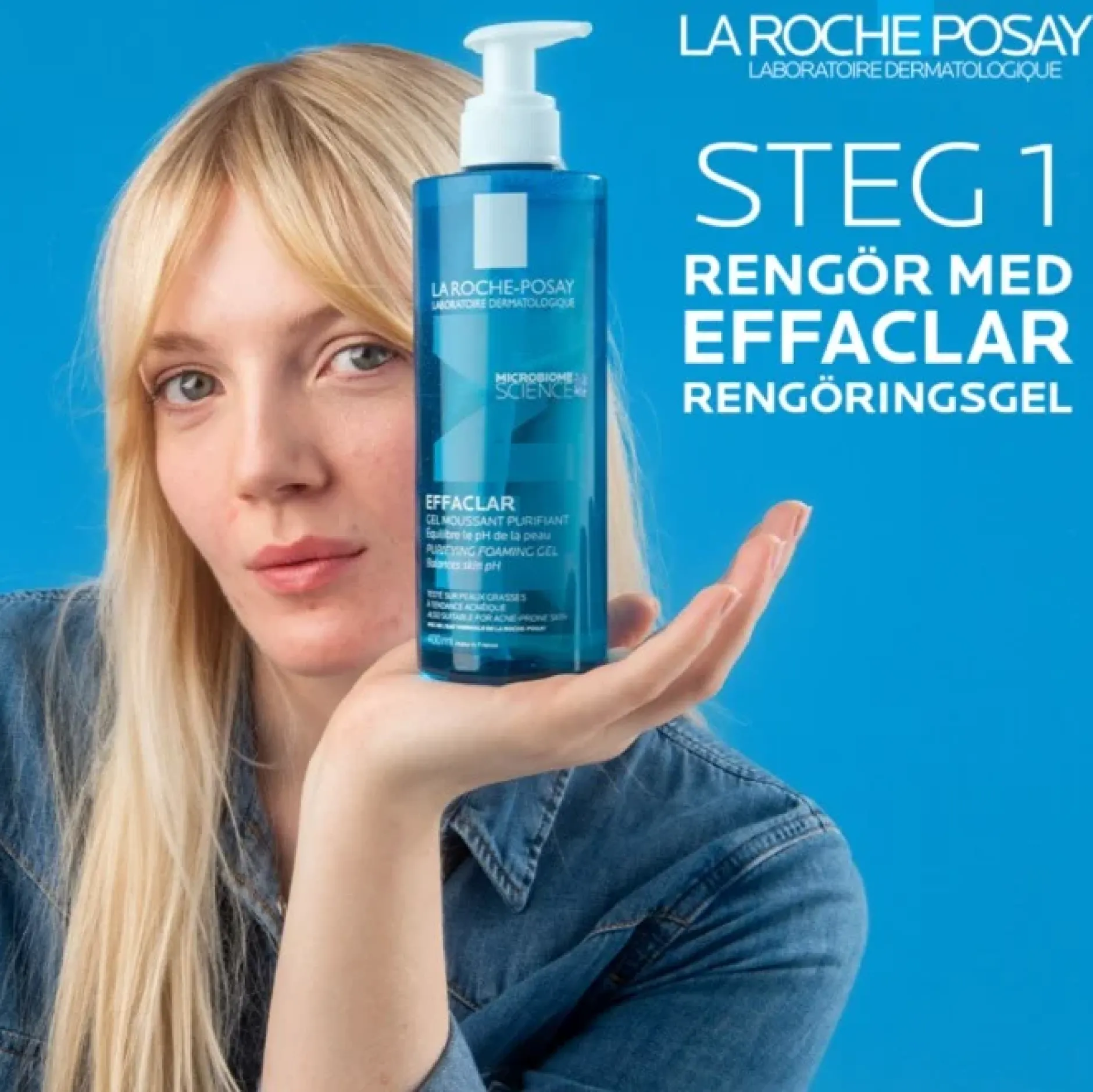 La Roche-Posay Effaclar Cleansing Gel +M 400 ml