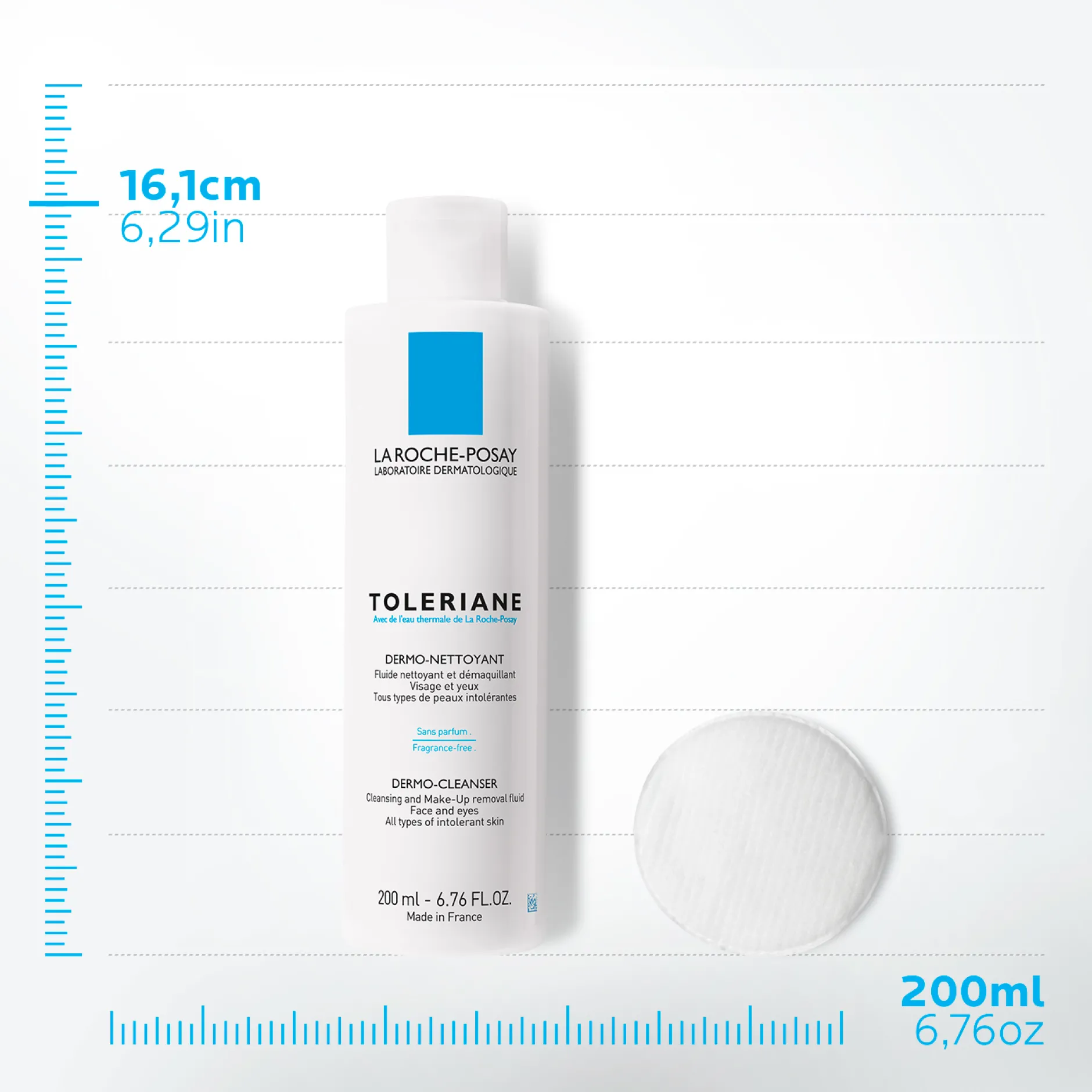 La Roche-Posay Toleriane Dermo Cleanser & Makeup Remover 200 ml
