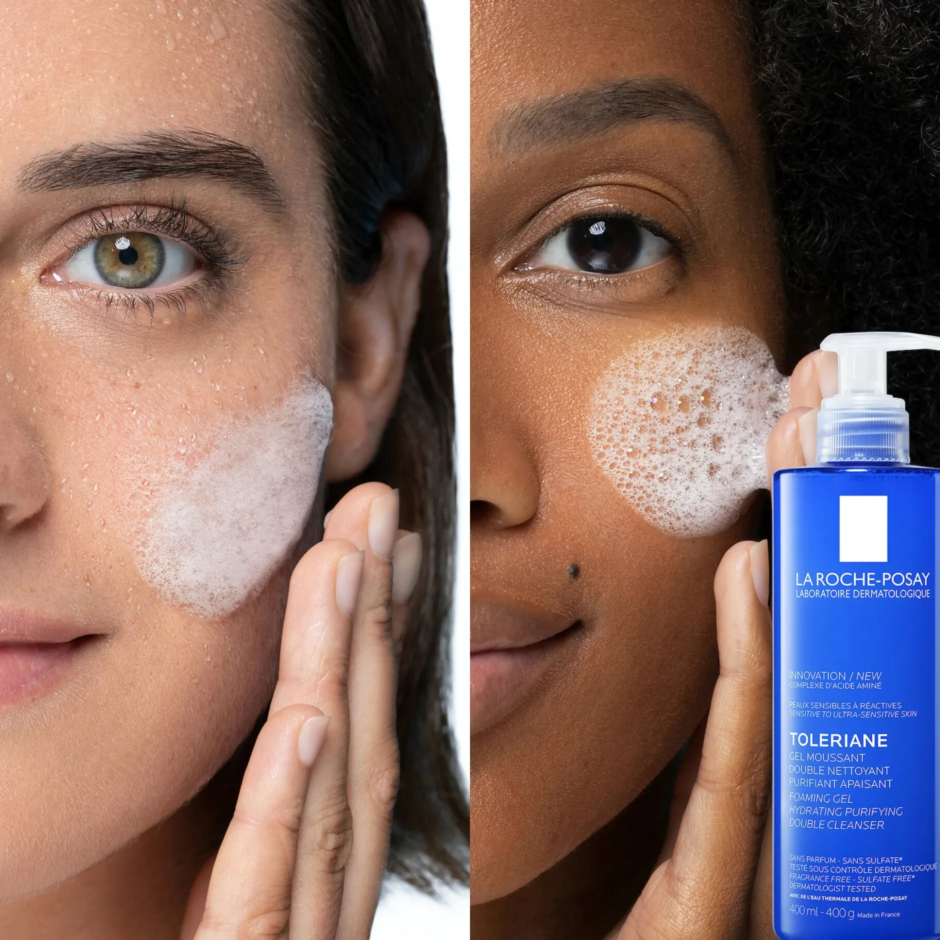 La Roche-Posay Toleriane Foaming Gel Double Cleanser 400 ml