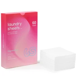 LAUNDRY SHEETS Tvättmedel Fragrance Free 60 st