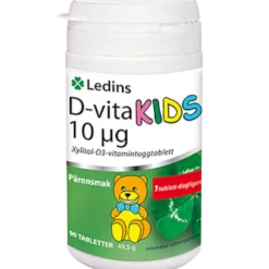 Ledins D-vita Kids 10µg 90 tabletter