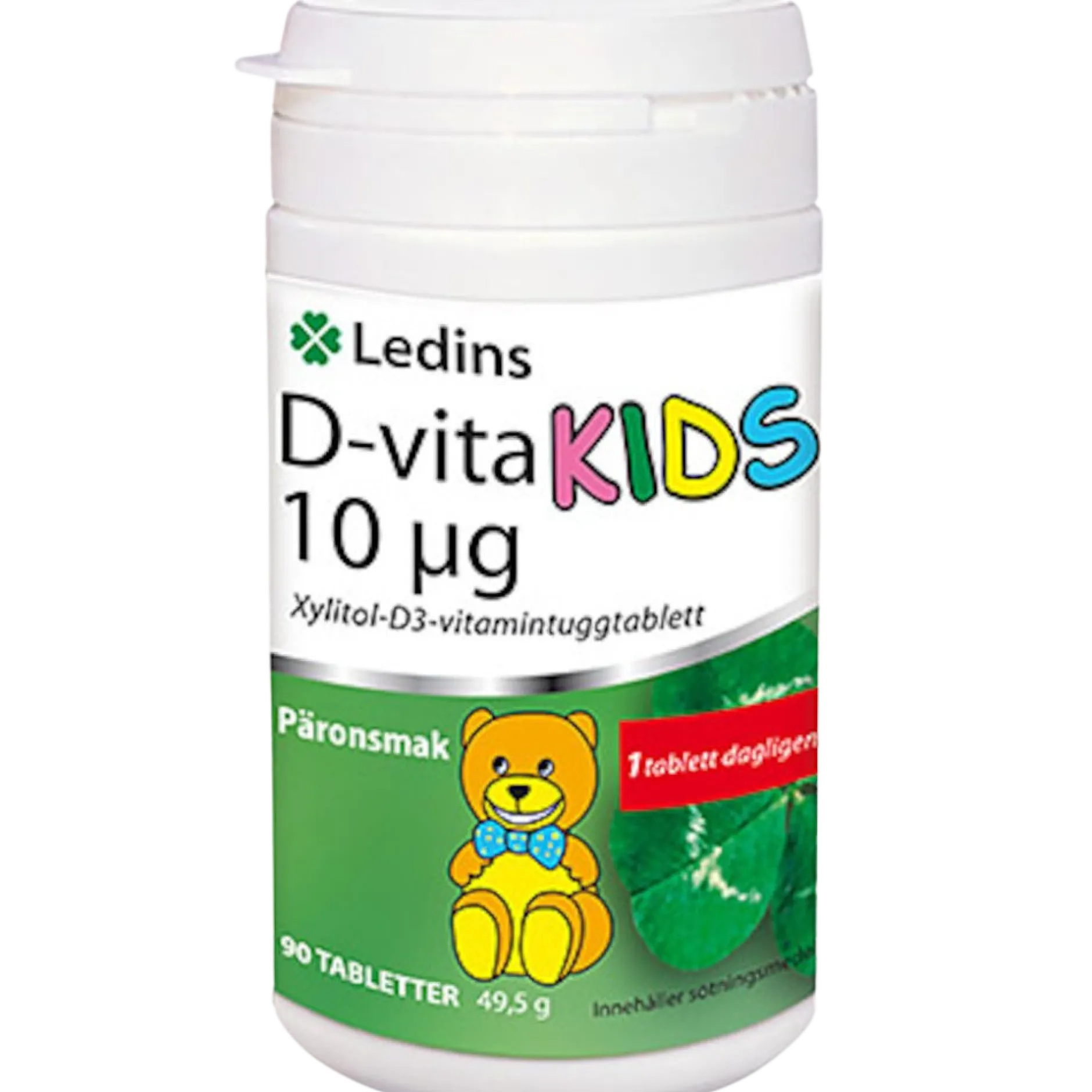 Ledins D-vita Kids 10µg 90 tabletter