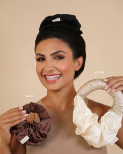 Lenoites BlowoutTie® in Mulberry Silk Mocha Espresso Mini