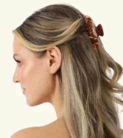 LENOITES Eco-Friendly Claw Clip Medium Cocoa Brown