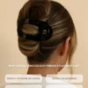 Lenoites Eco Friendly Flat Hair Clip Space Black