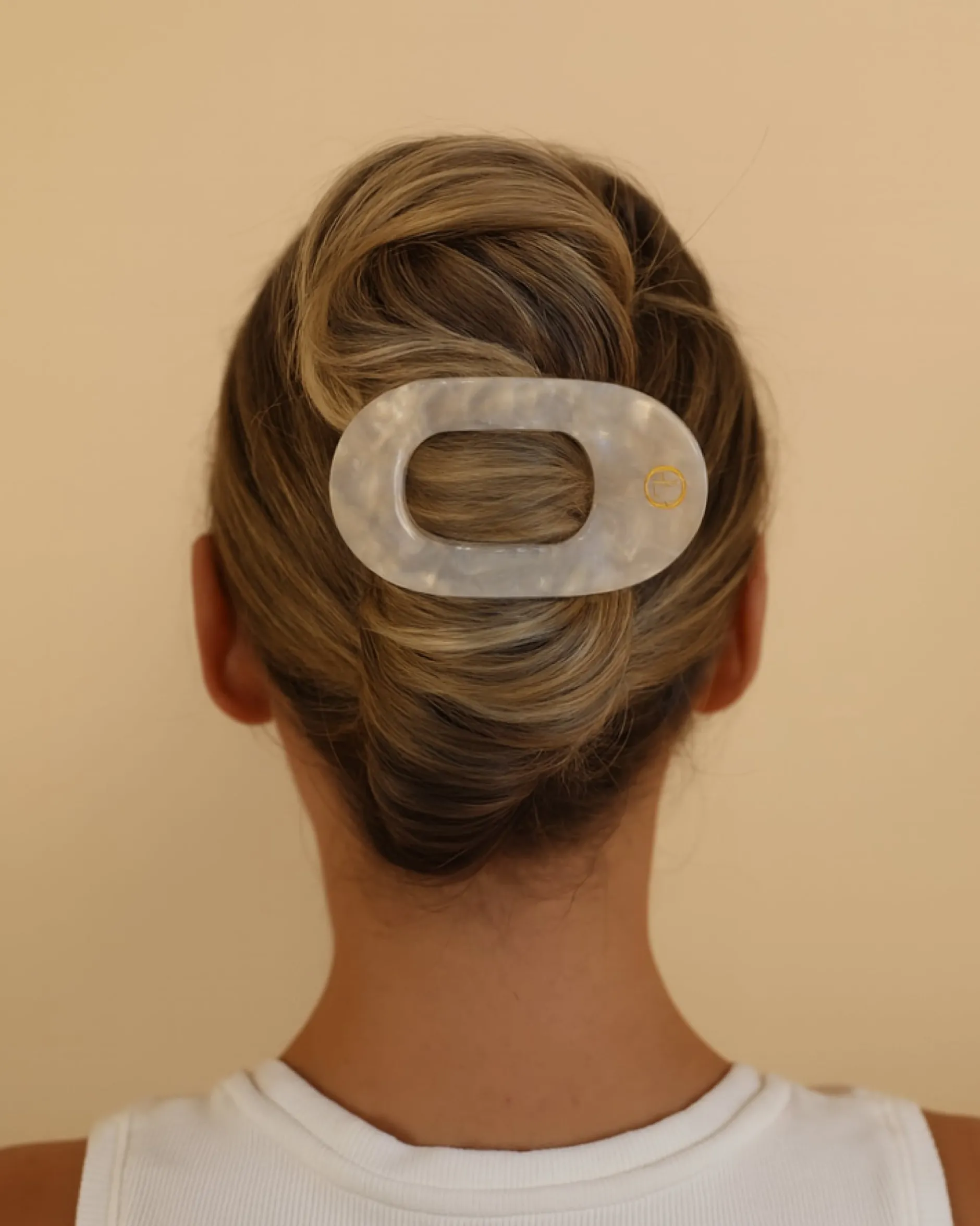 Lenoites Eco-Friendly Flat Hair Clip Desert Beige