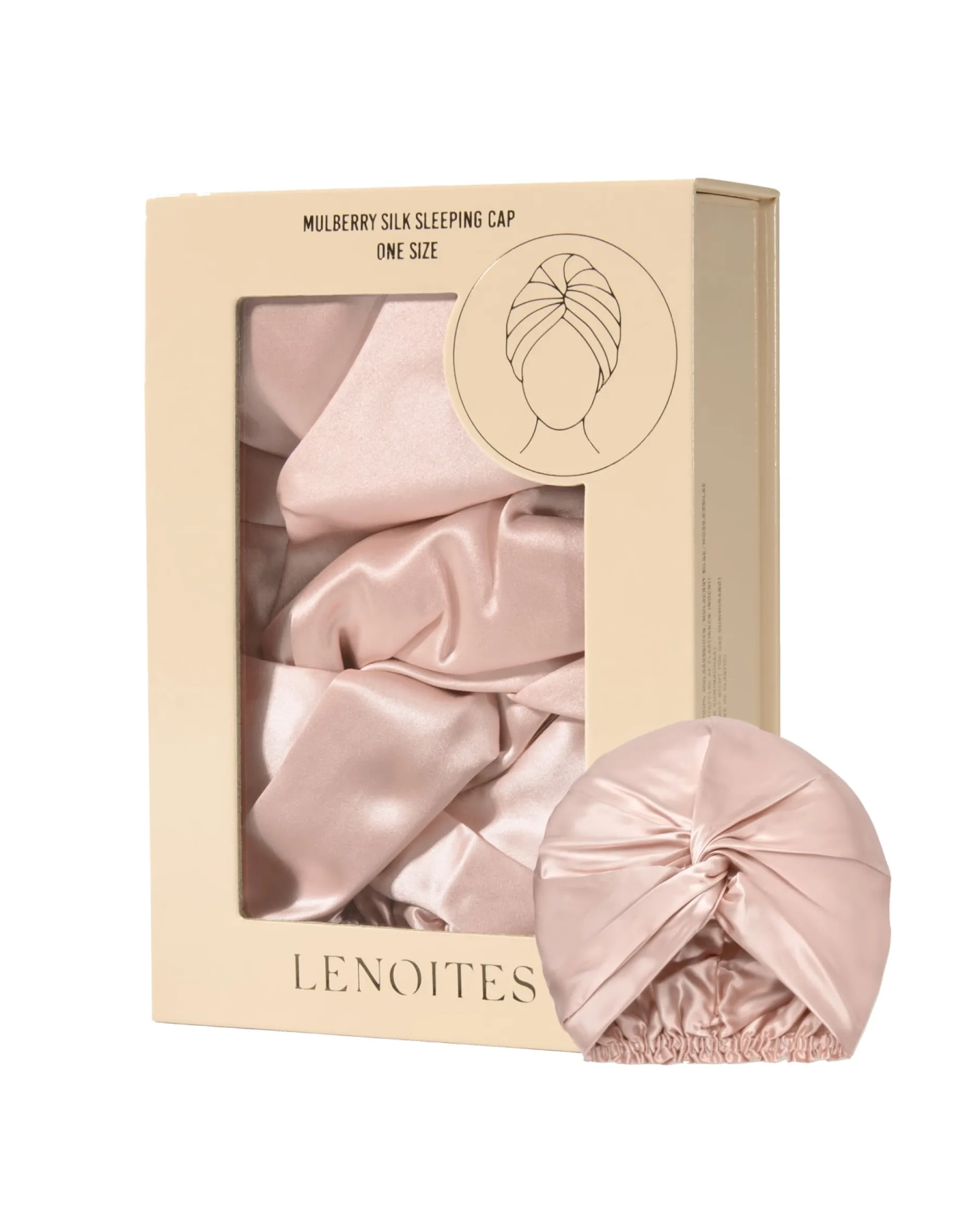 Lenoites Mulberry Silk Sleeping Cap