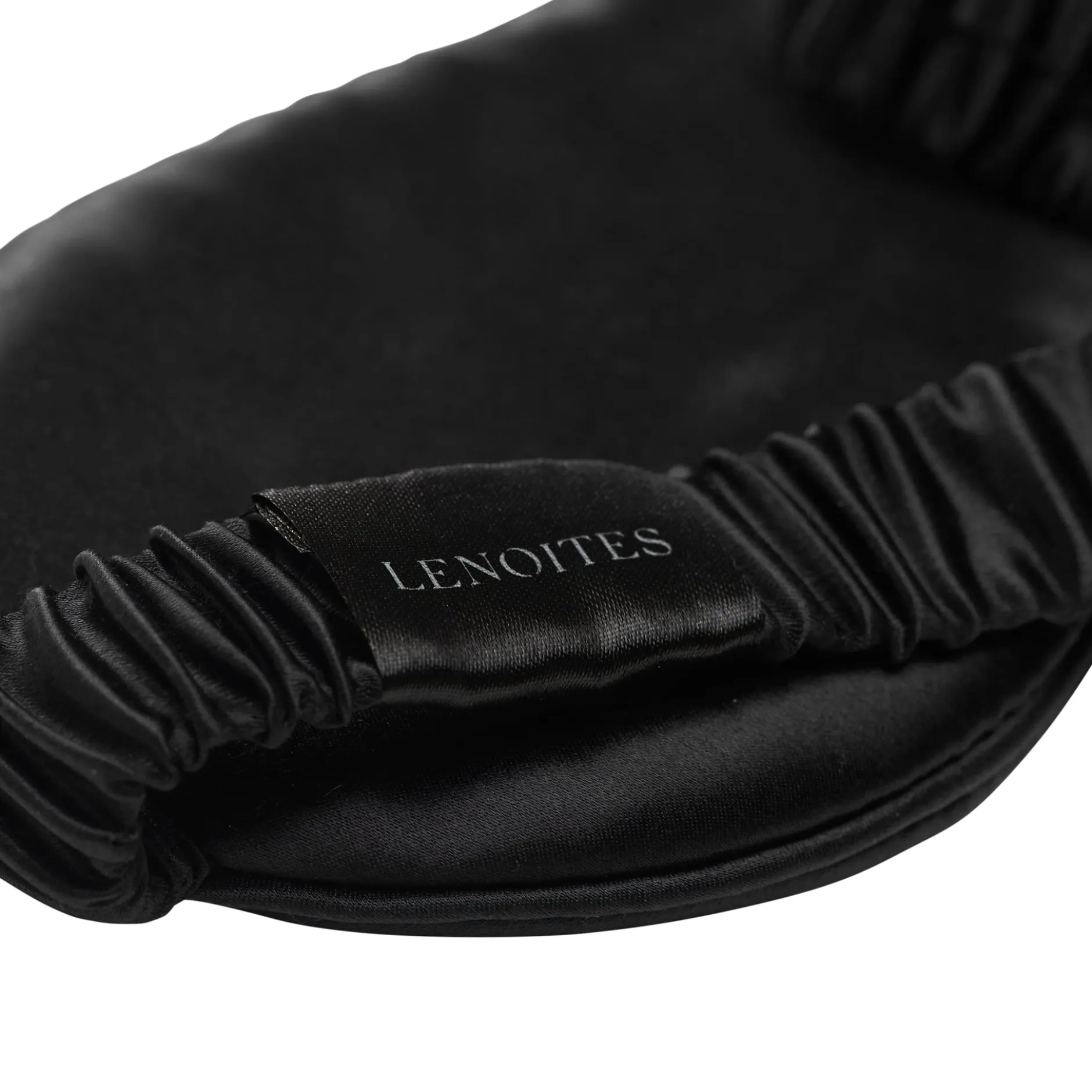 LENOITES Mulberry Sleep Mask Black 1 st