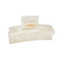 LENOITES Premium Eco-Friendly Hair Claw Pearly White 1 st