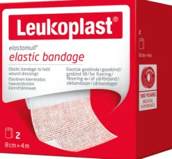 Leukoplast Elastomull 8cm x 4m 2 st