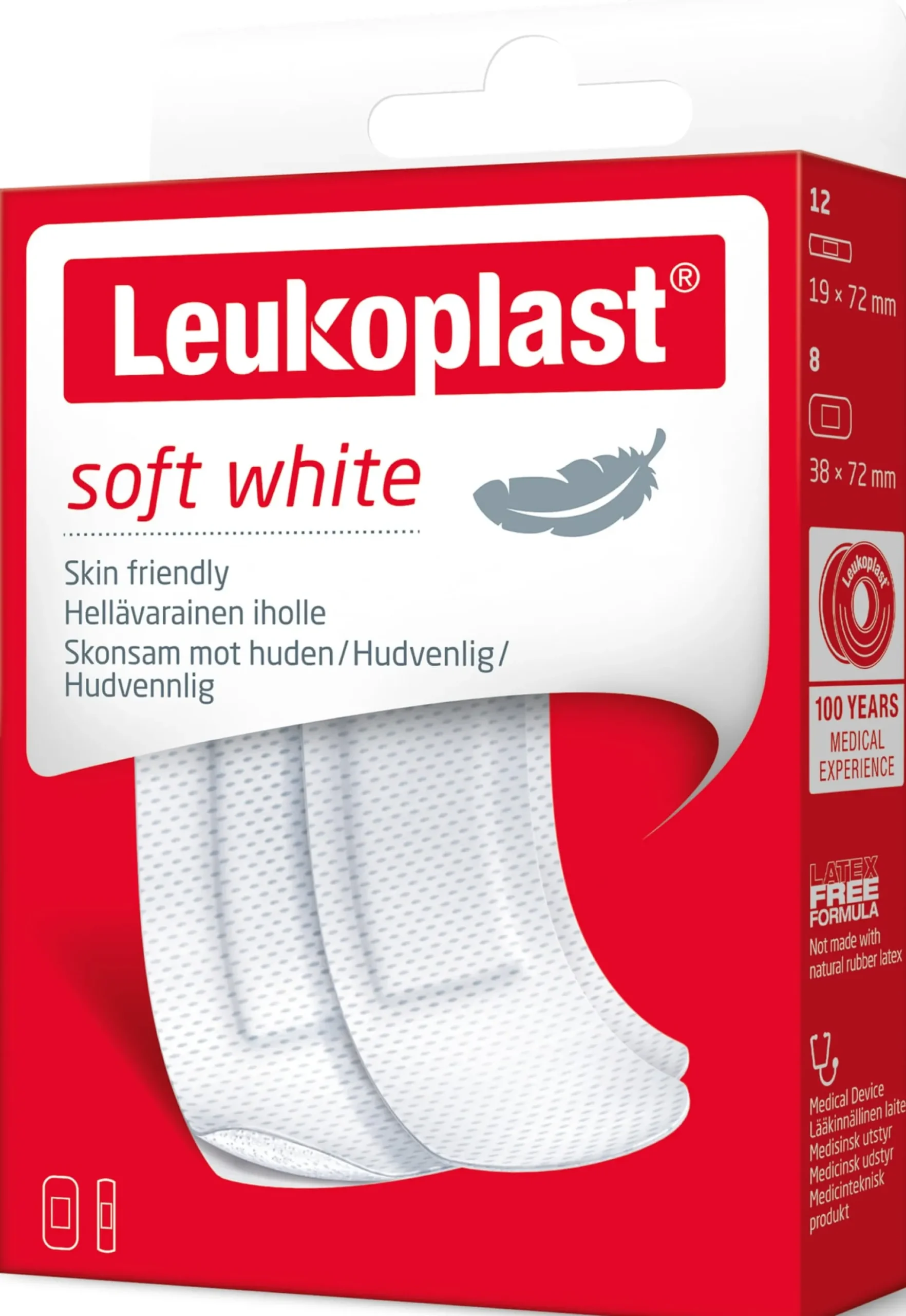 Leukoplast Soft White 20 st