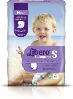 Libero Swimpants Small 7-12 kg 12 st