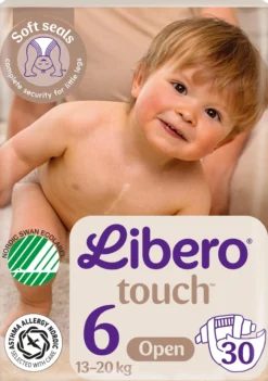 Libero Touch 6 Blöjor (13-20 kg) 30 st