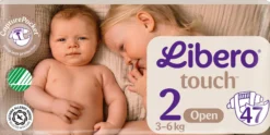 Libero Touch 2 Blöjor (3-6 kg) 47 st