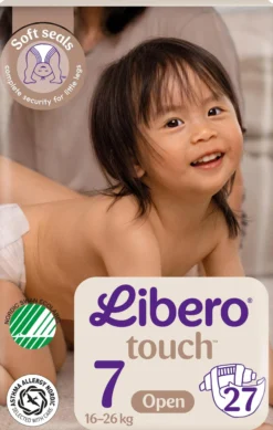 Libero Touch 7 Blöjor (16-26 kg) 27 st